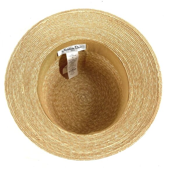 Dior 11DRT952G180 DIORESORT hat Straw hat straw hat hat Beige/Navy